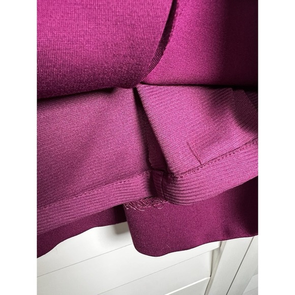 Antonio Melani Studded Stretch Pencil Skirt Women's Size 14 Raspberry NWT - Picture 4 of 10